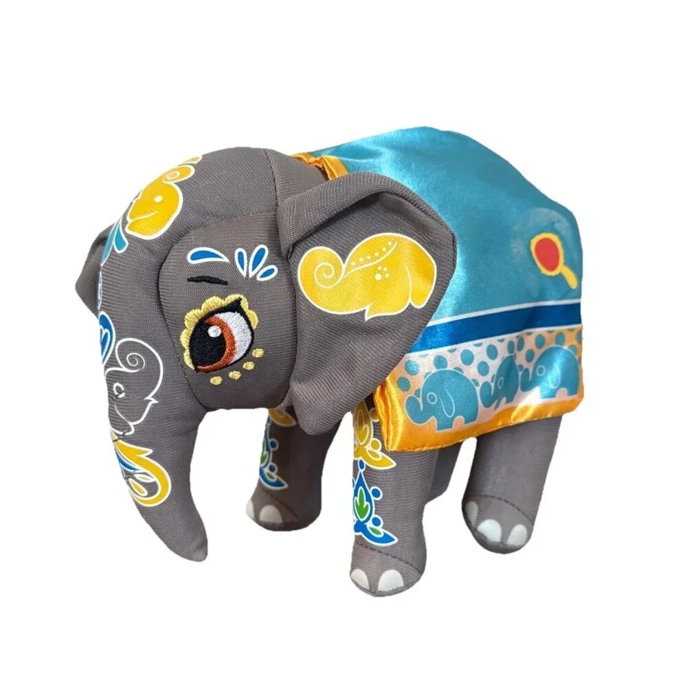Disney Junior MIRA ROYAL DETECTIVE Movie ANOOP Painted Elephant Plush Toy